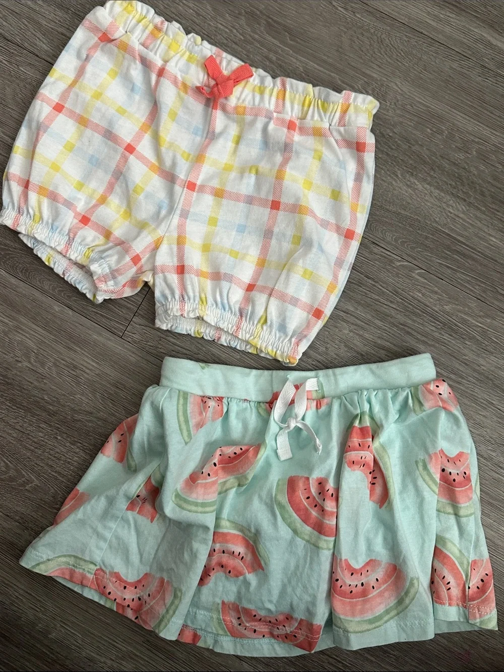 Girls' Short & Skirt Set